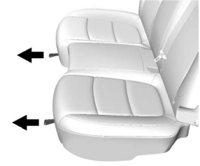 Buick Encore. Folding the Seatback