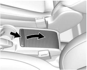 Buick Encore. Storage Compartments